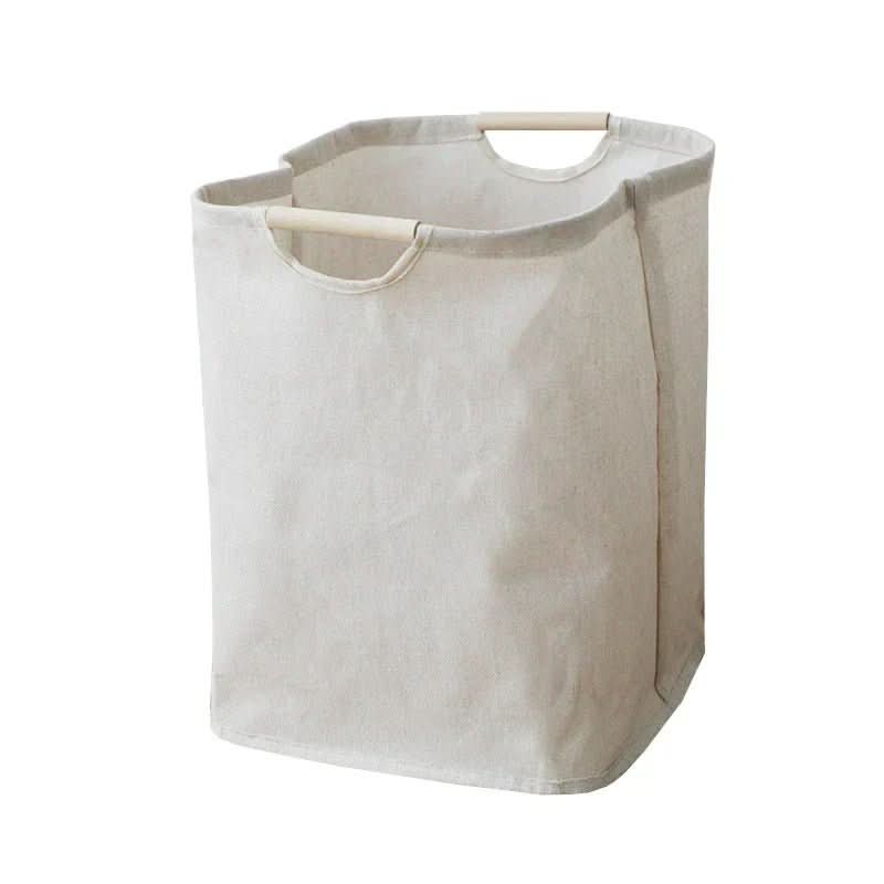 LuxeFold Laundry Basket – Stylish Storage Made from Cotton & Linen - Image 8
