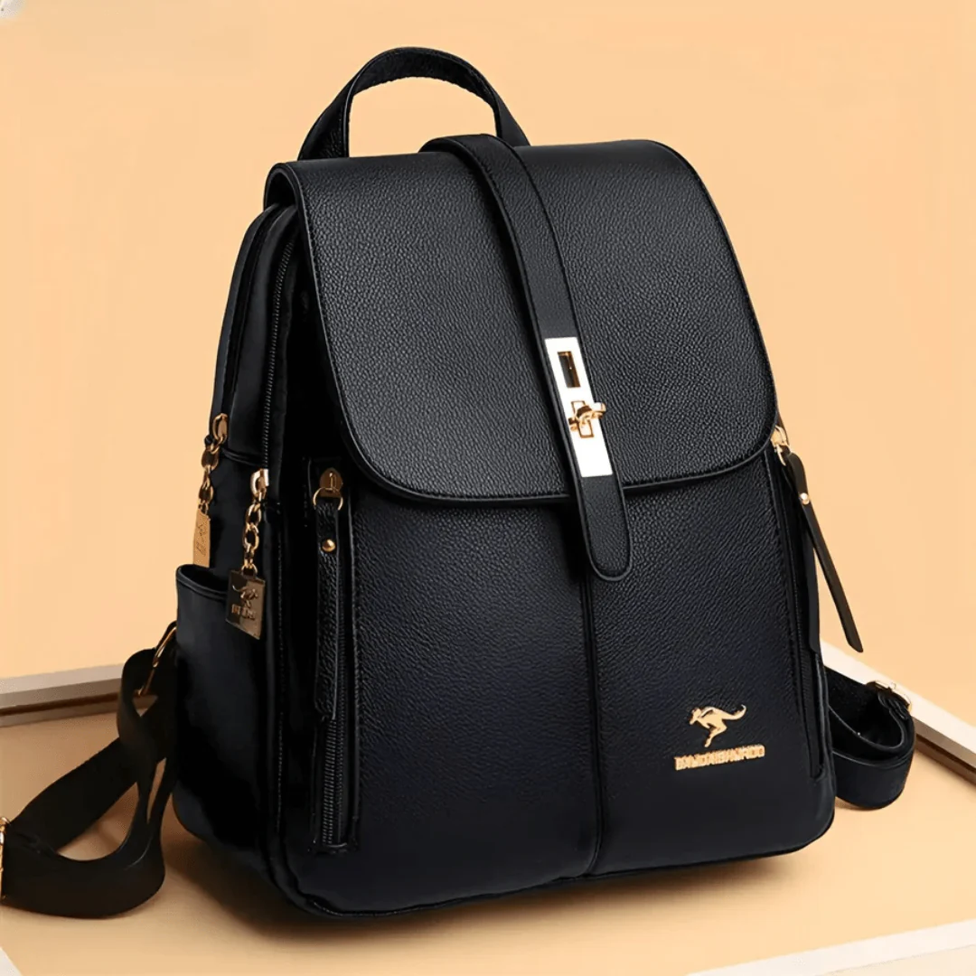 LuxeMate Backpack - Elegant women's backpack with well thought-out compartmentalisation & comfort straps - Image 2