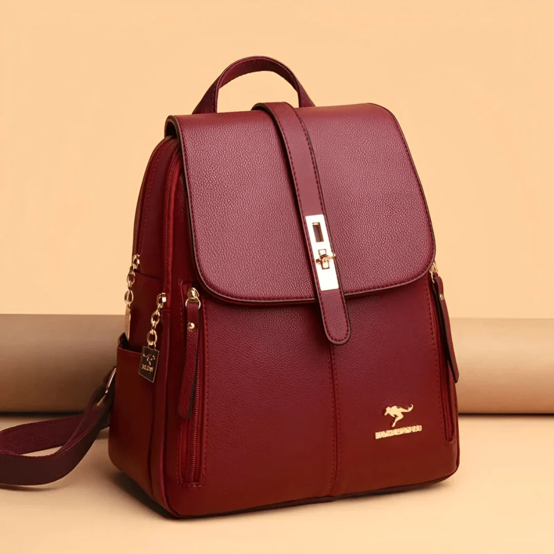 LuxeMate Backpack - Elegant women's backpack with well thought-out compartmentalisation & comfort straps - Image 6
