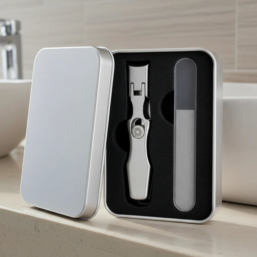 LUXIV - Premium nail clippers for thick nails with ultra-sharp blades