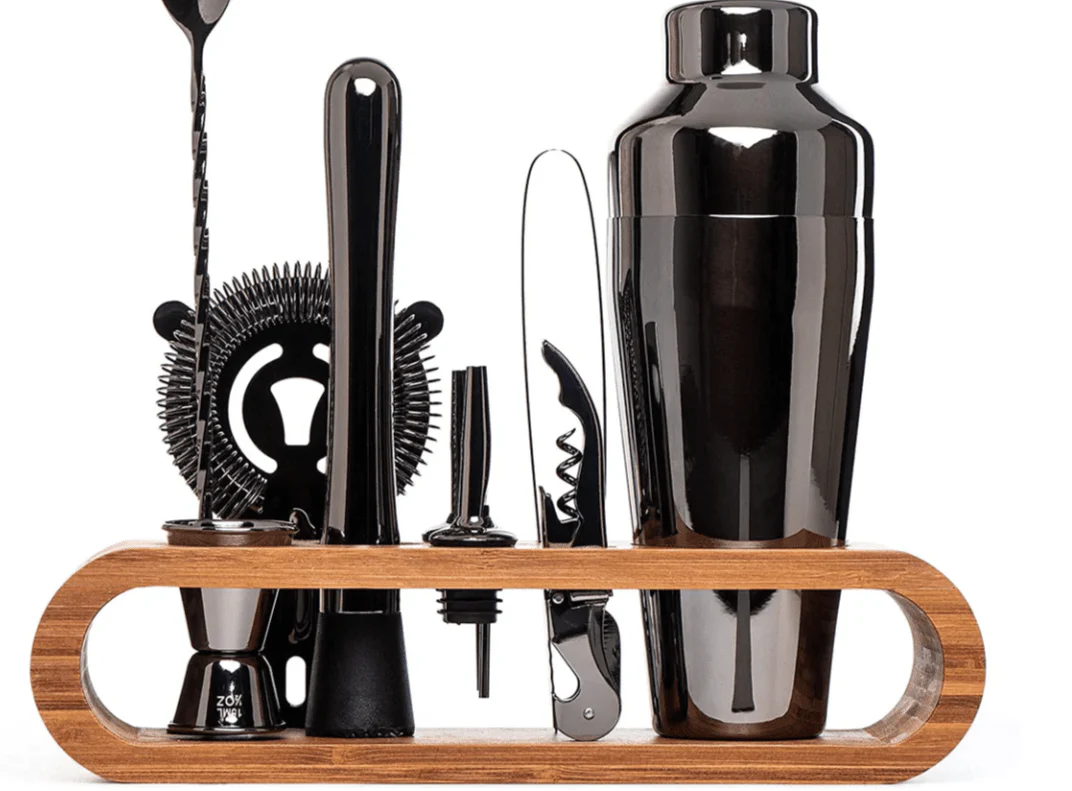 LUXMIX BARSET - 10-piece stainless steel cocktail set for stylish drinks - Image 7