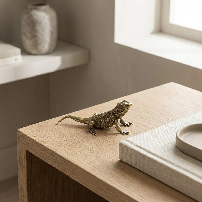 LUXORÉ - Elegant Brass Lizard as Stylish Home Decoration - Image 5