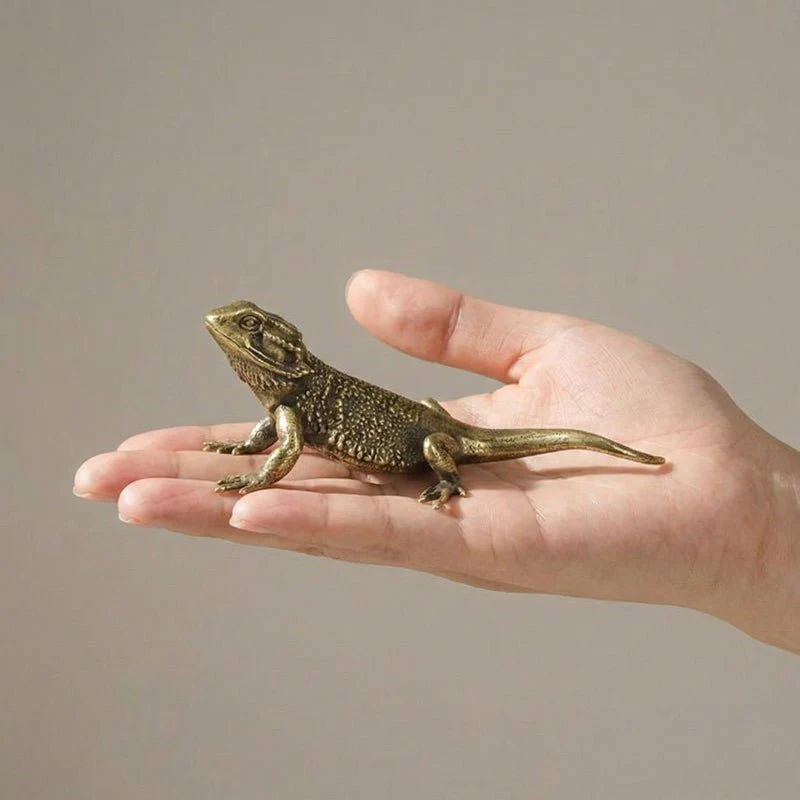 LUXORÉ - Elegant Brass Lizard as Stylish Home Decoration - Image 6