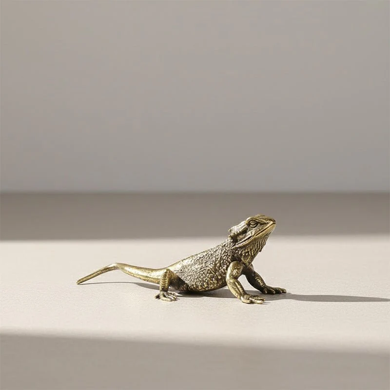 LUXORÉ - Elegant Brass Lizard as Stylish Home Decoration - Image 7