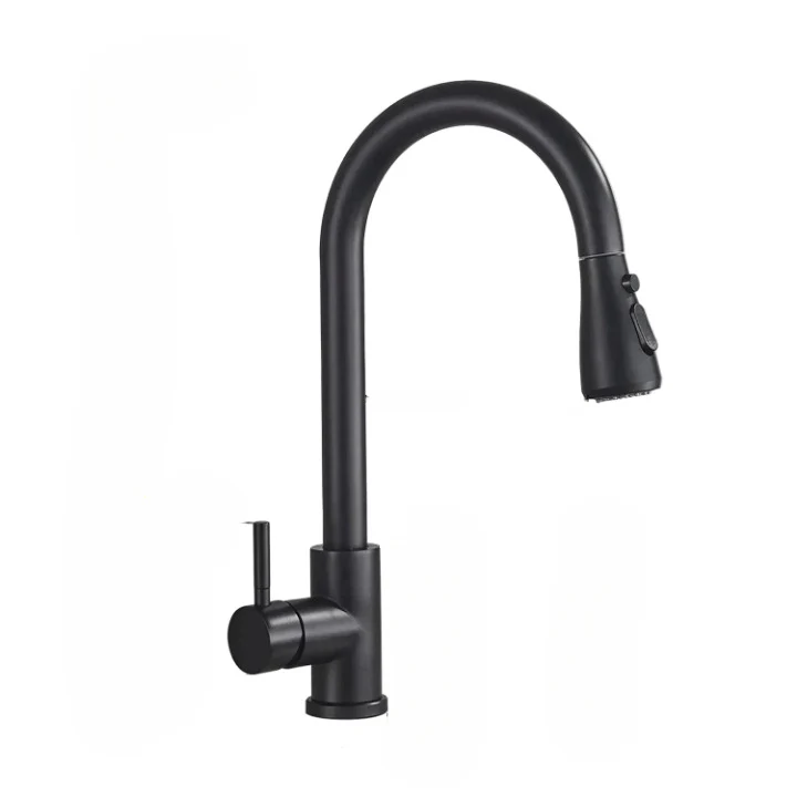 LUXSINK – Modern kitchen faucet with high arc and pull-out spout for elegant kitchens - Image 7