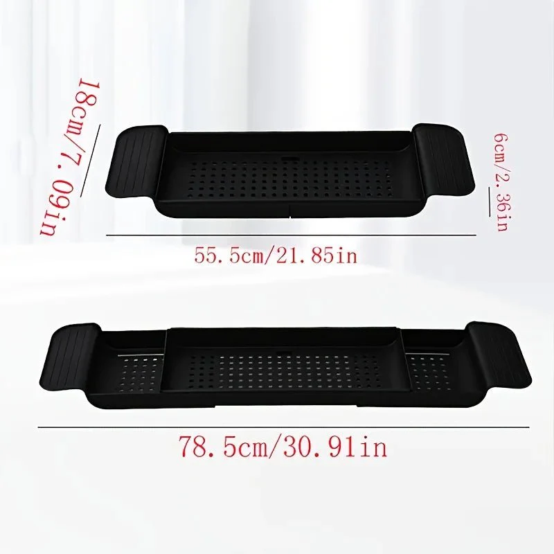 LUXTUB – Extendable Bathtub Tray for Daily Bath Organization - Image 3