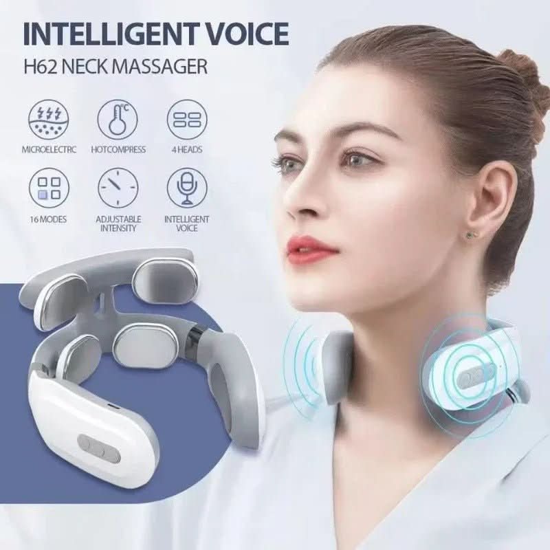 Luxury Neck Massager - 4-in-1 neck massager with heat & vibration - Image 11