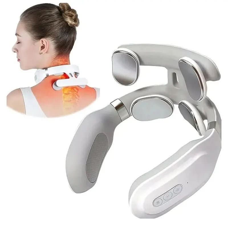 Luxury Neck Massager - 4-in-1 neck massager with heat & vibration - Image 2