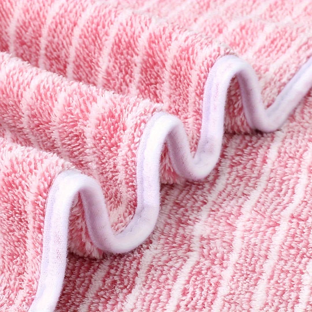 Luxury coral bath towel set - Ultra soft & absorbent for ultimate comfort - Image 7