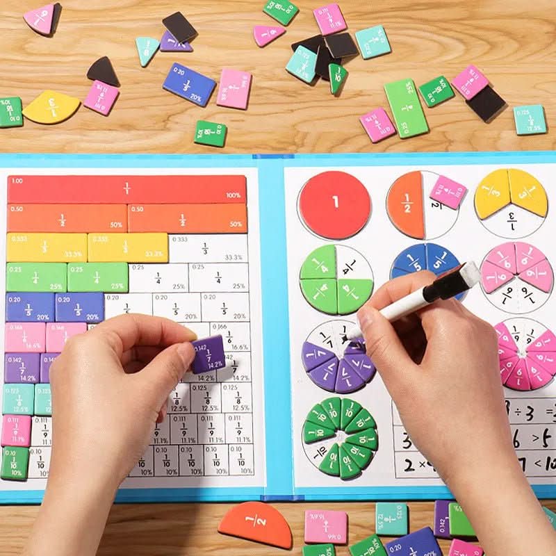 MagicMath - Interactive learning set for fractions with colourful puzzles - Image 2