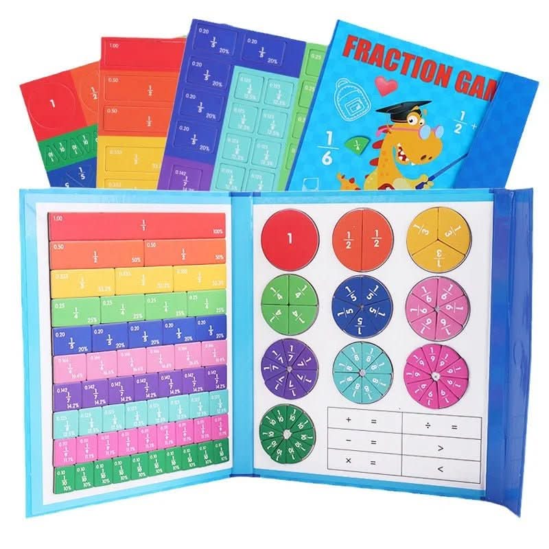 MagicMath - Interactive learning set for fractions with colourful puzzles - Image 3