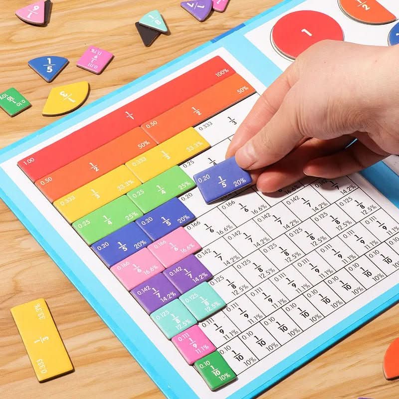 MagicMath - Interactive learning set for fractions with colourful puzzles - Image 6