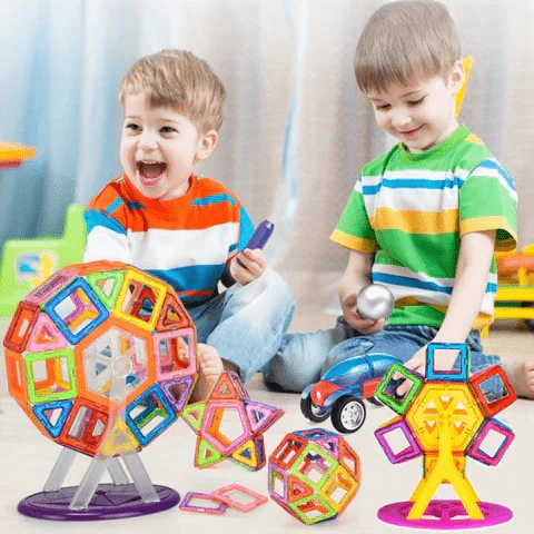 MagnaBuilder Set - Creative magnetic toy for little builders aged 4 and over - Image 3