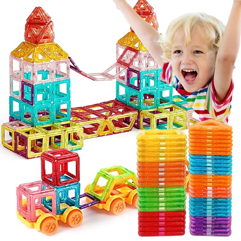 MagnaBuilder Set - Creative magnetic toy for little builders aged 4 and over - Image 5
