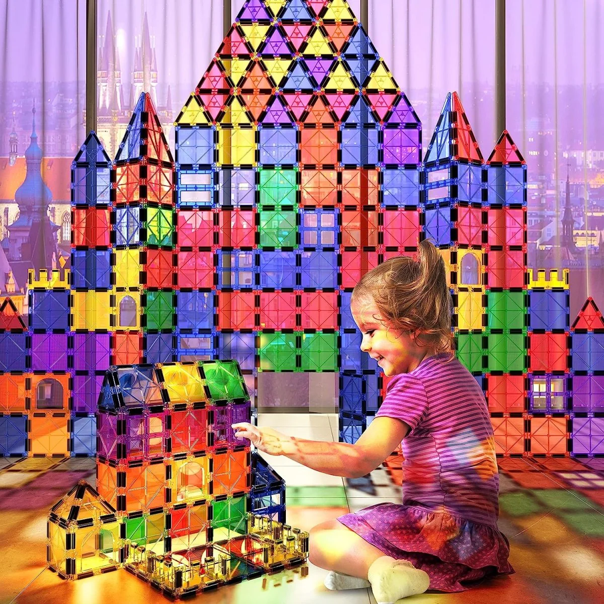 MagnaMonti Tiles - Montessori-style magnetic building fun for creative children - Image 2