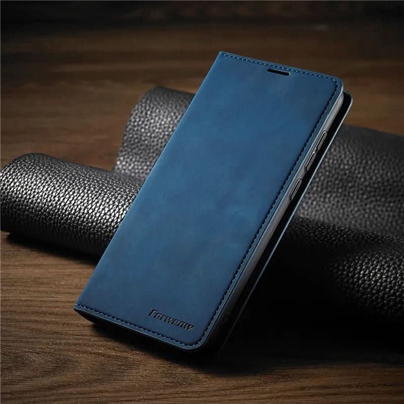 Magnetic Leather iPhone Case - Elegant leather case with magnetic closure for optimum protection - Image 4