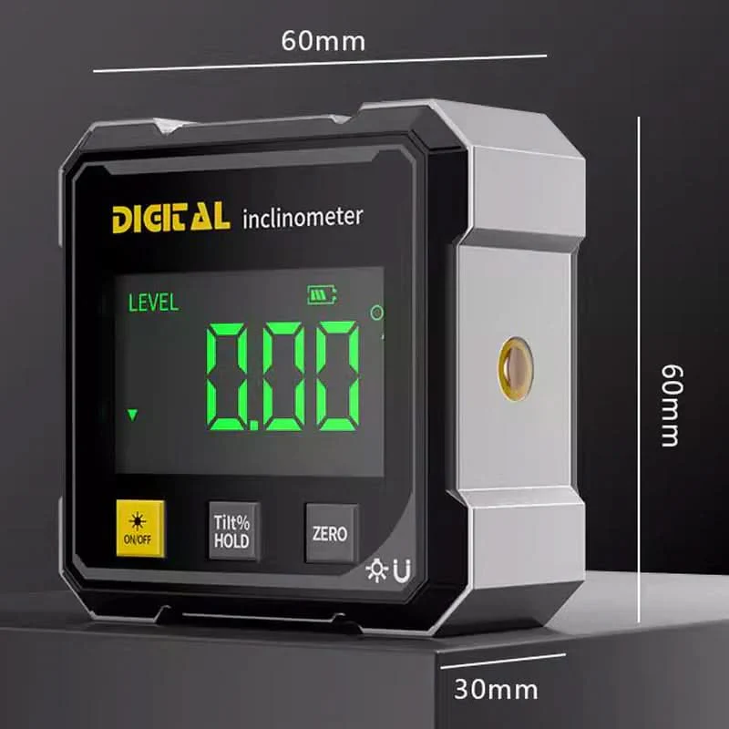 MAGNILASER – Digital 4-Side Angle Gauge with Magnetic Base - Image 3
