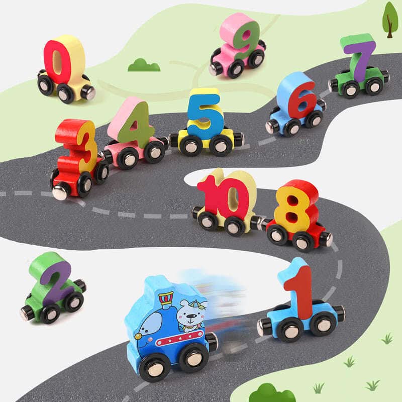 MagniTrain - Magnetic number train for creative learning adventures from the age of 2 - Image 3