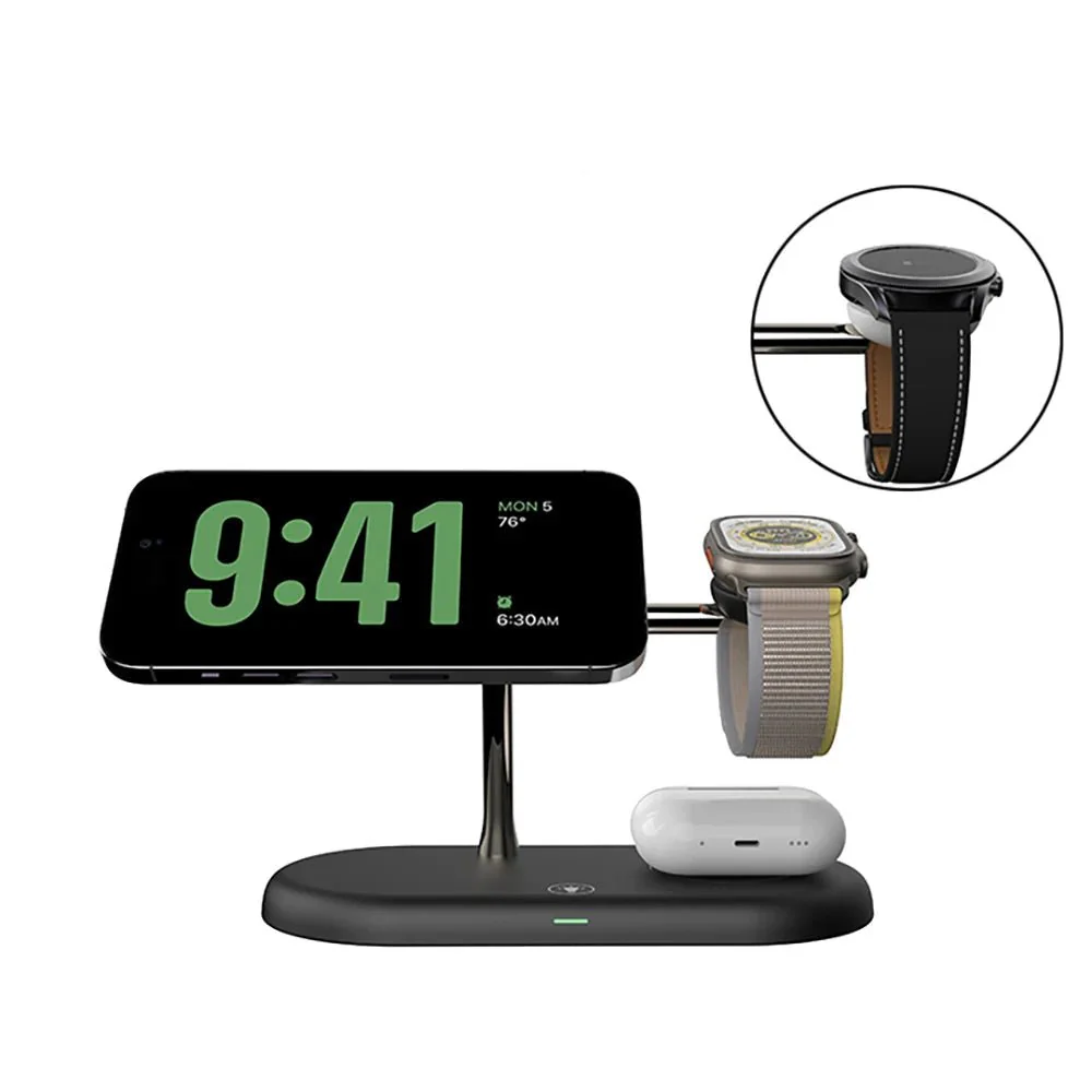 MAGTRIO – 3-in-1 MagSafe charging station for iPhone, Watch & AirPods - Image 13