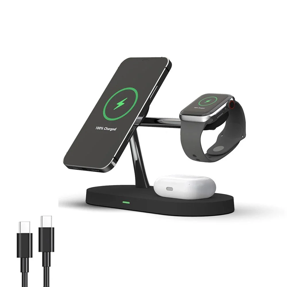 MAGTRIO – 3-in-1 MagSafe charging station for iPhone, Watch & AirPods - Image 6