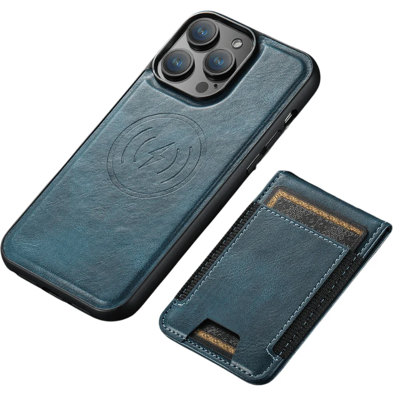 MagVibe Case - Elegant leather case with magnetic stand & card holder - Image 3