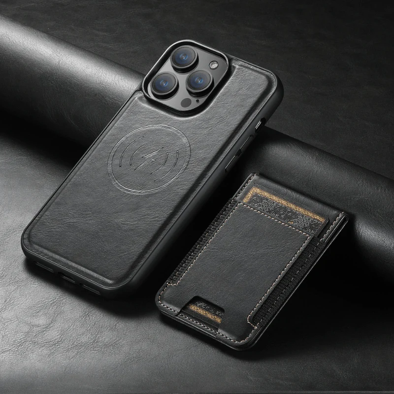 MagVibe Case - Elegant leather case with magnetic stand & card holder - Image 8
