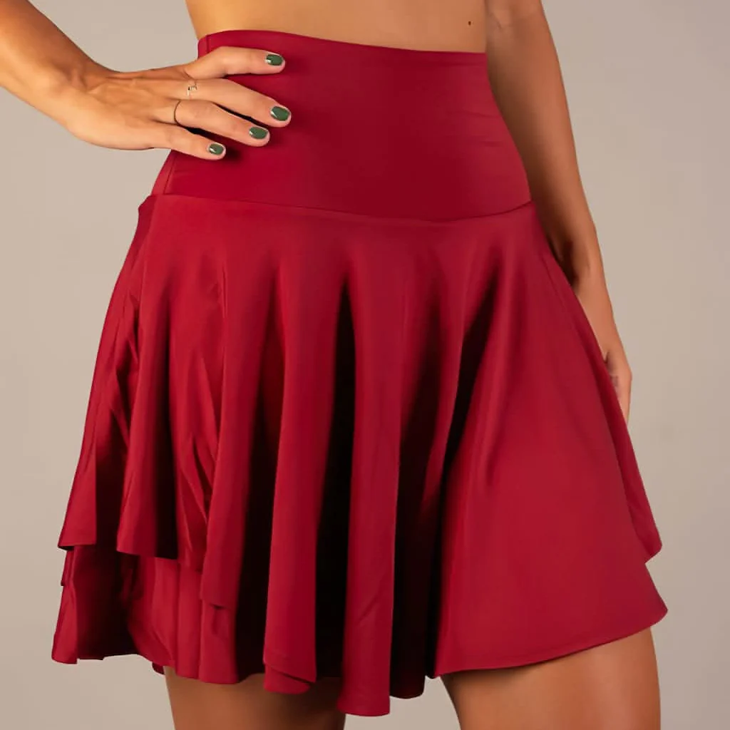 MAJA TENNIS SKIRT - Functional women's tennis skirt with integrated shorts - Image 10