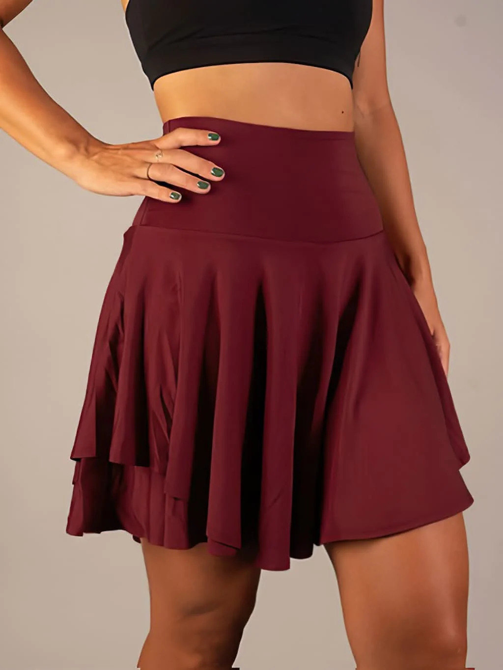 MAJA TENNIS SKIRT - Functional women's tennis skirt with integrated shorts - Image 11