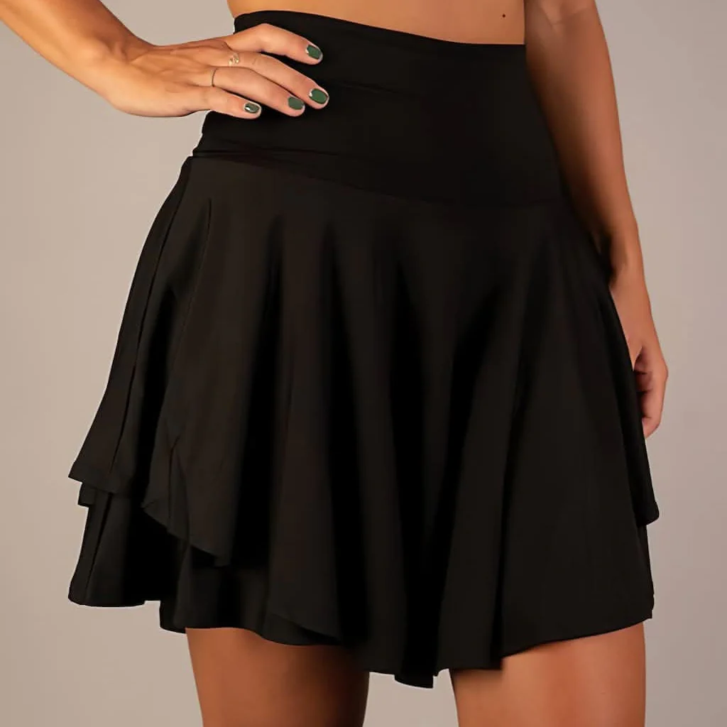 MAJA TENNIS SKIRT - Functional women's tennis skirt with integrated shorts - Image 7