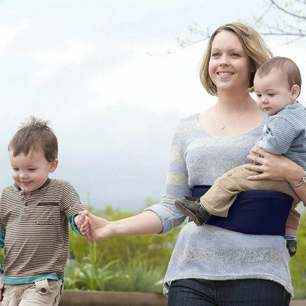 MAMABLOOM – Baby carrier with adjustable hip belt for effortless carrying comfort all day long - Image 4