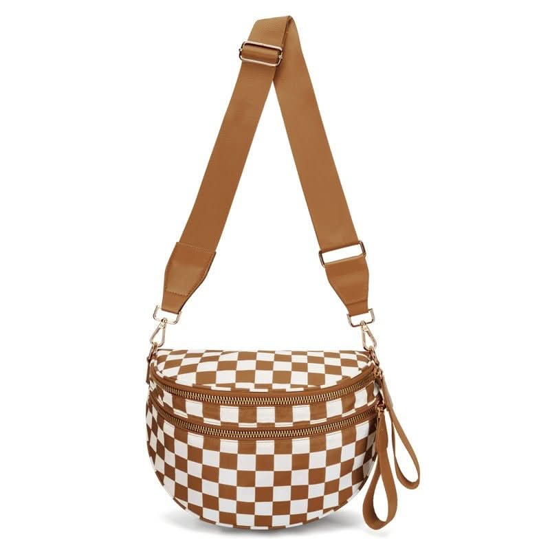 Marella Avenue Crossbody Bag | Stylish Checkerboard Bag | Elegant Shoulder Bag for Everyday & Leisure - Image 17