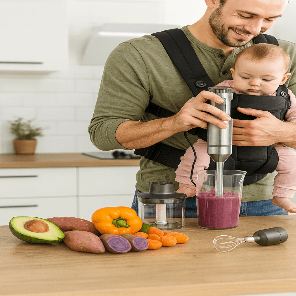 MASTER BLEND – 1000 W 4-in-1 Hand Blender for Effortless Kitchen Performance - Image 2