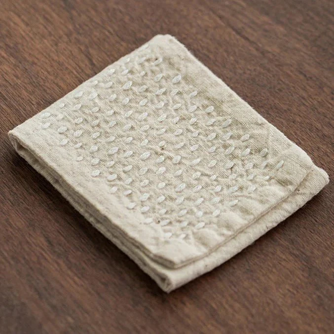 MATCHARI – Handmade Cotton-Linen Cloth for Japanese Tea Ceremonies - Image 10