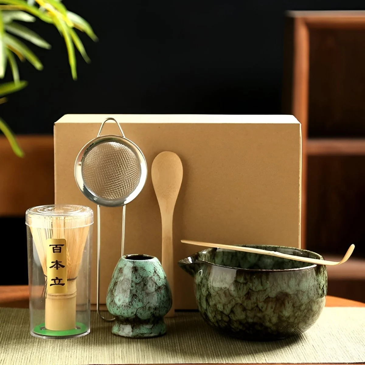 MATCHIKO – Authentic 6-piece Matcha Tea Set for Traditional Preparation - Image 4