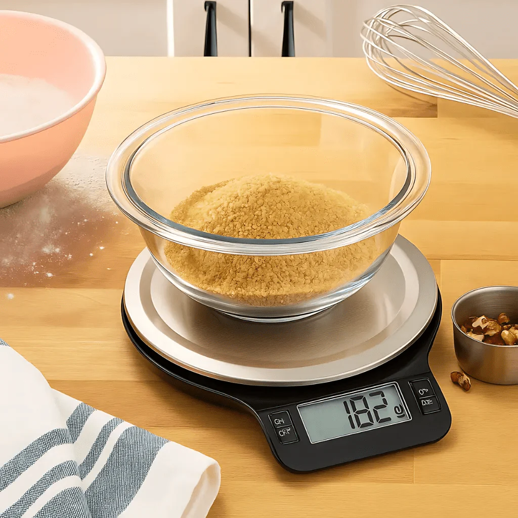 MEALMATE – Digital kitchen scale with clearly visible LCD panel - Image 3