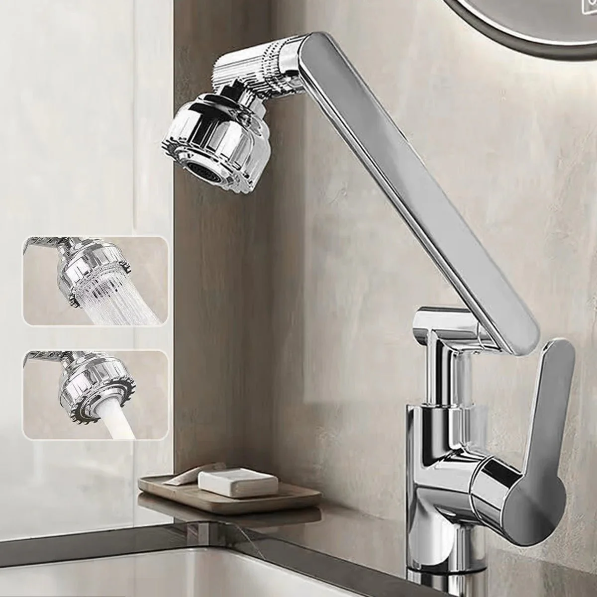 MECHAFLOW 360 – 360° robotic arm kitchen faucet with bubble & shower spray - Image 8