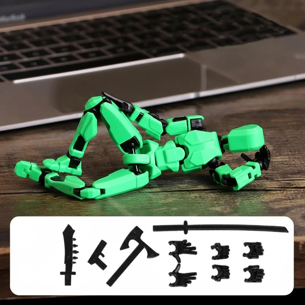 MECHFORGE – 3D action figure with multi-joint movement for dynamic posing - Image 11