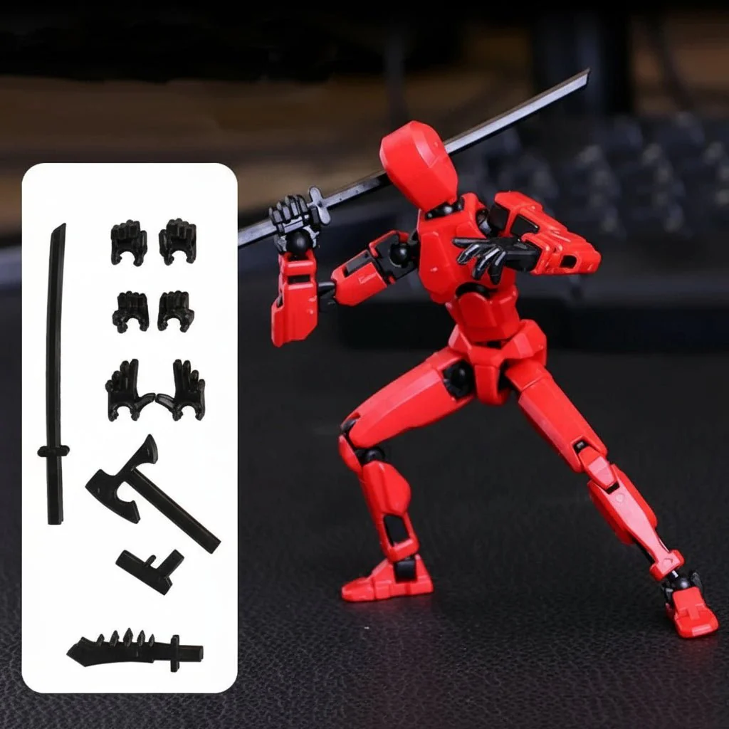 MECHFORGE – 3D action figure with multi-joint movement for dynamic posing - Image 12