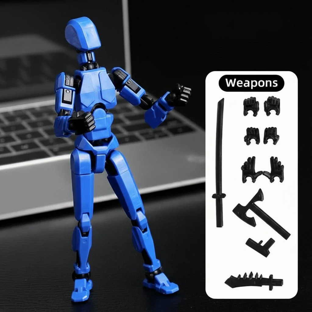 MECHFORGE – 3D action figure with multi-joint movement for dynamic posing - Image 8