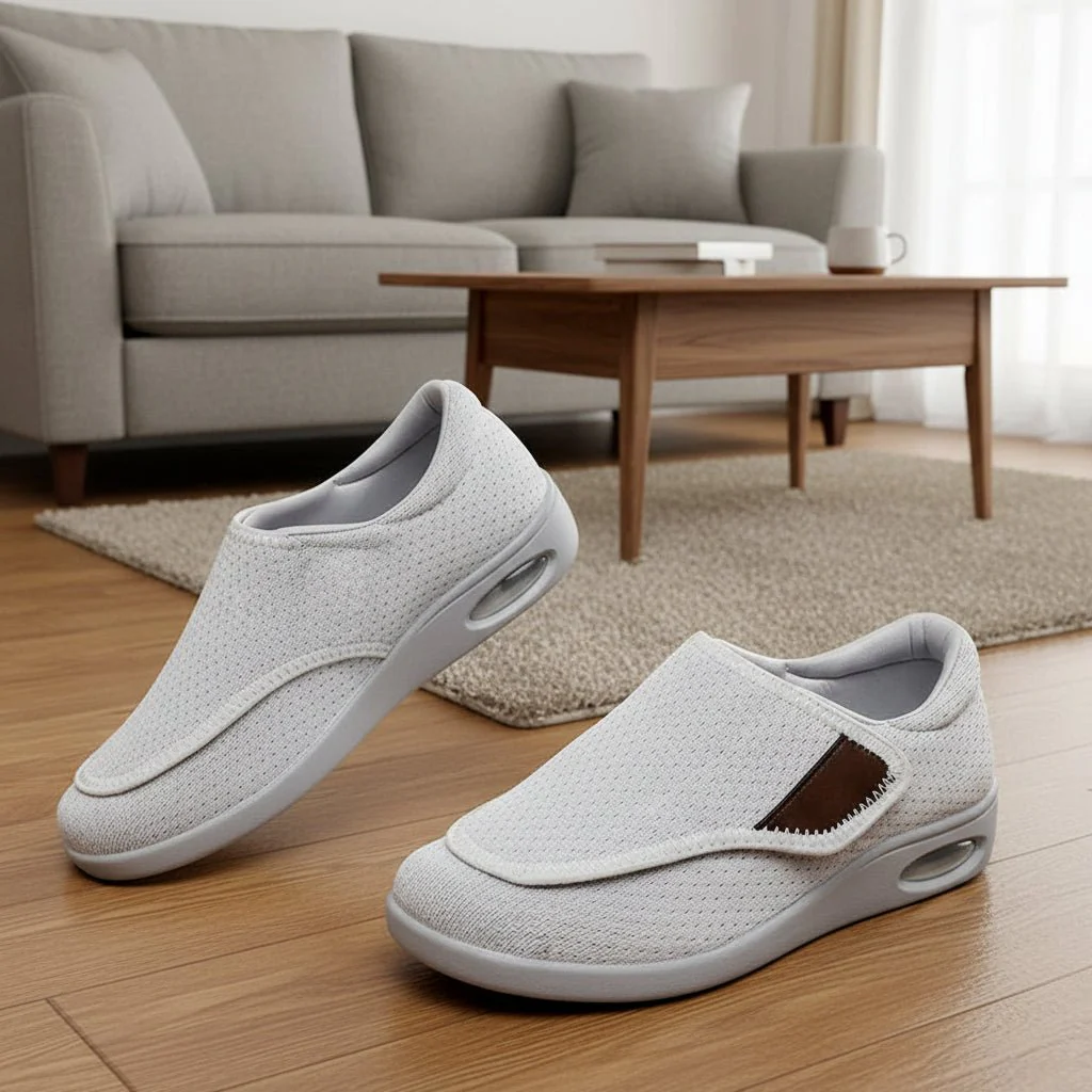 MEDISTEP – Diabetic walking shoes for wide feet with adjustable orthopedic support