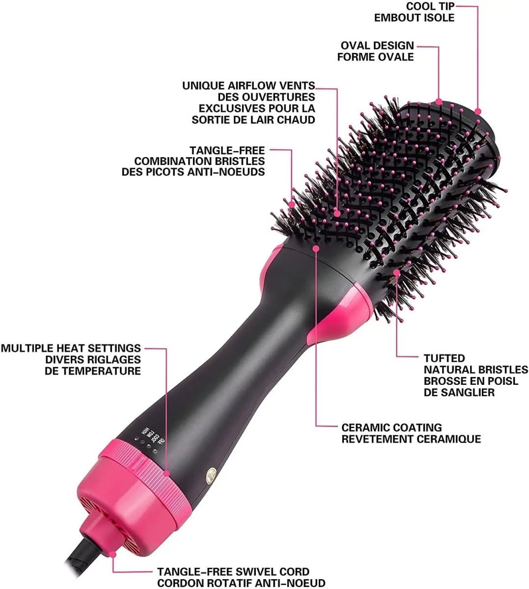 Mella Prostyle - 4-in-1 hairdryer & straightener for volume, shine & styling versatility - Image 4