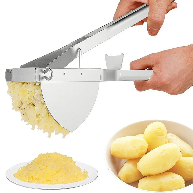 MELLOWPRESS – High-performance stainless steel potato press for baby food & fruit - Image 3