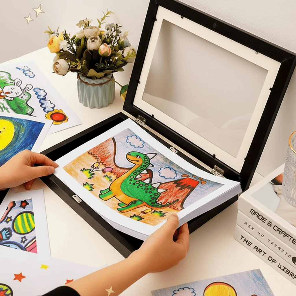 MemoryFrame - picture frame for storing and presenting children's art - Image 2