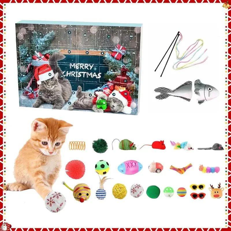 MEOWBOX 2025 – Advent calendar with 23 catnip toys for daily play fun for your cat - Image 6