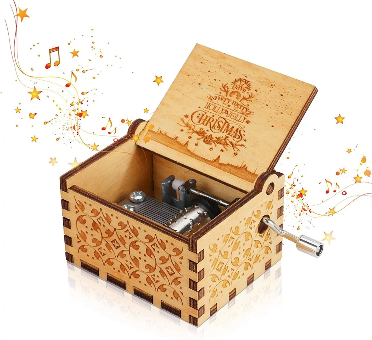 MERRYBOX – Christmas Music Box for Festive Decoration - Image 5