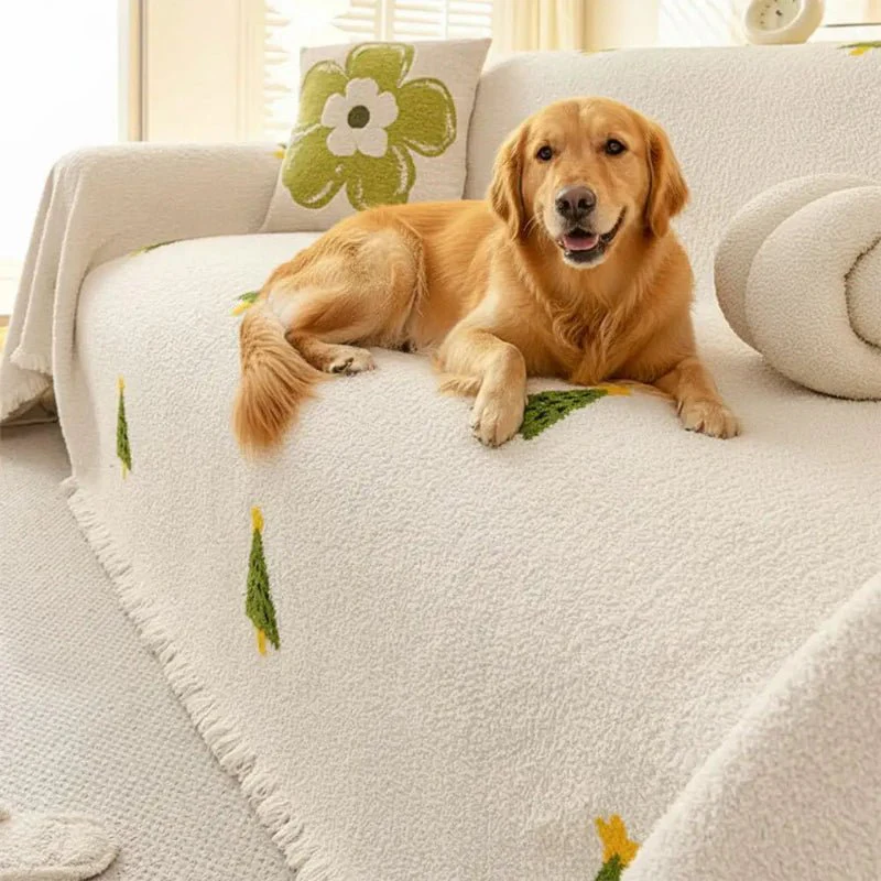 MERRYFLEECE – Christmas plush sofa blanket with festive tree design and ultra-soft comfort - Image 2