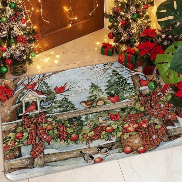 MERRYMAT – Non-slip Christmas doormat for clean, festive entrances - Image 6