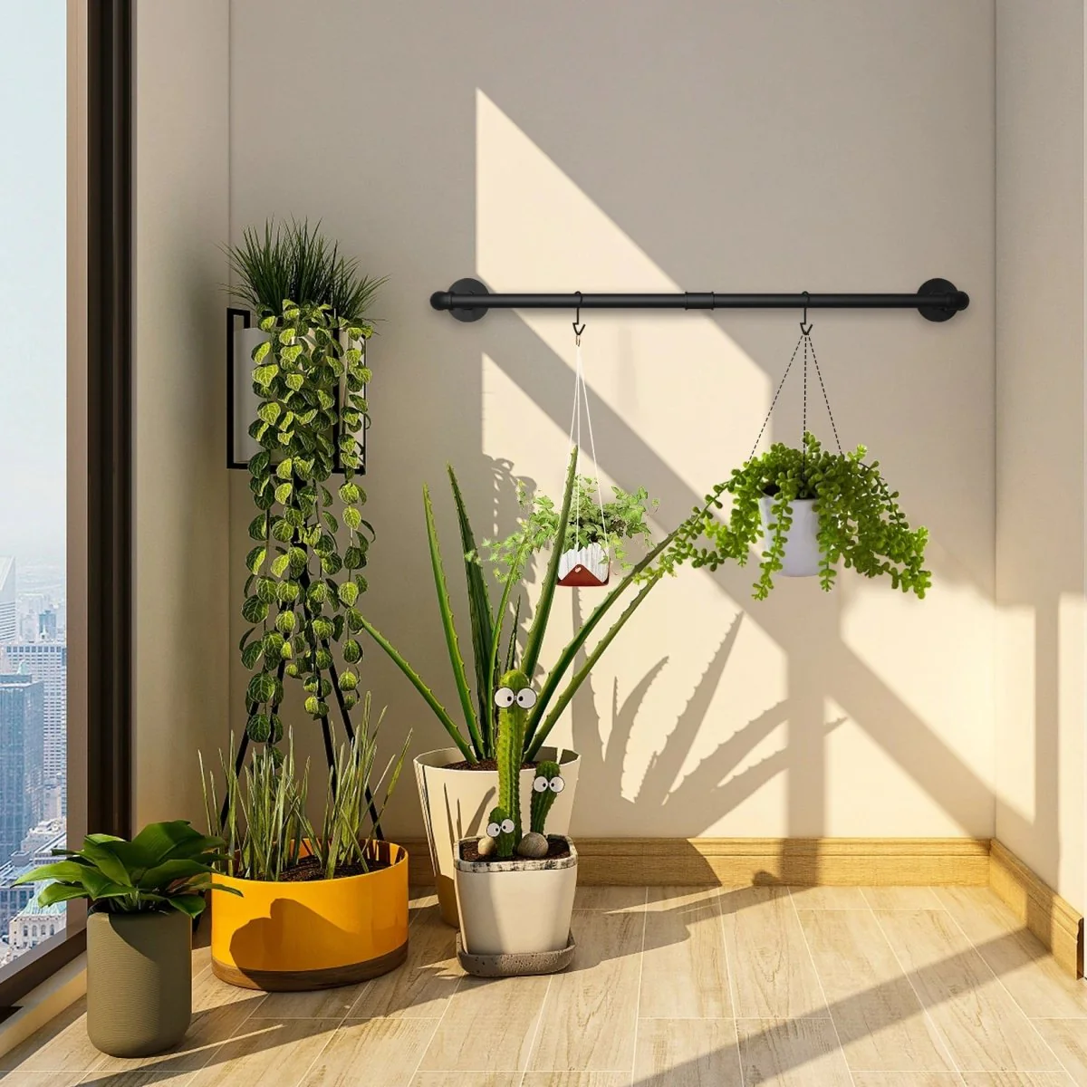 METALRACK – Wall-mounted industrial clothes rail - Image 5