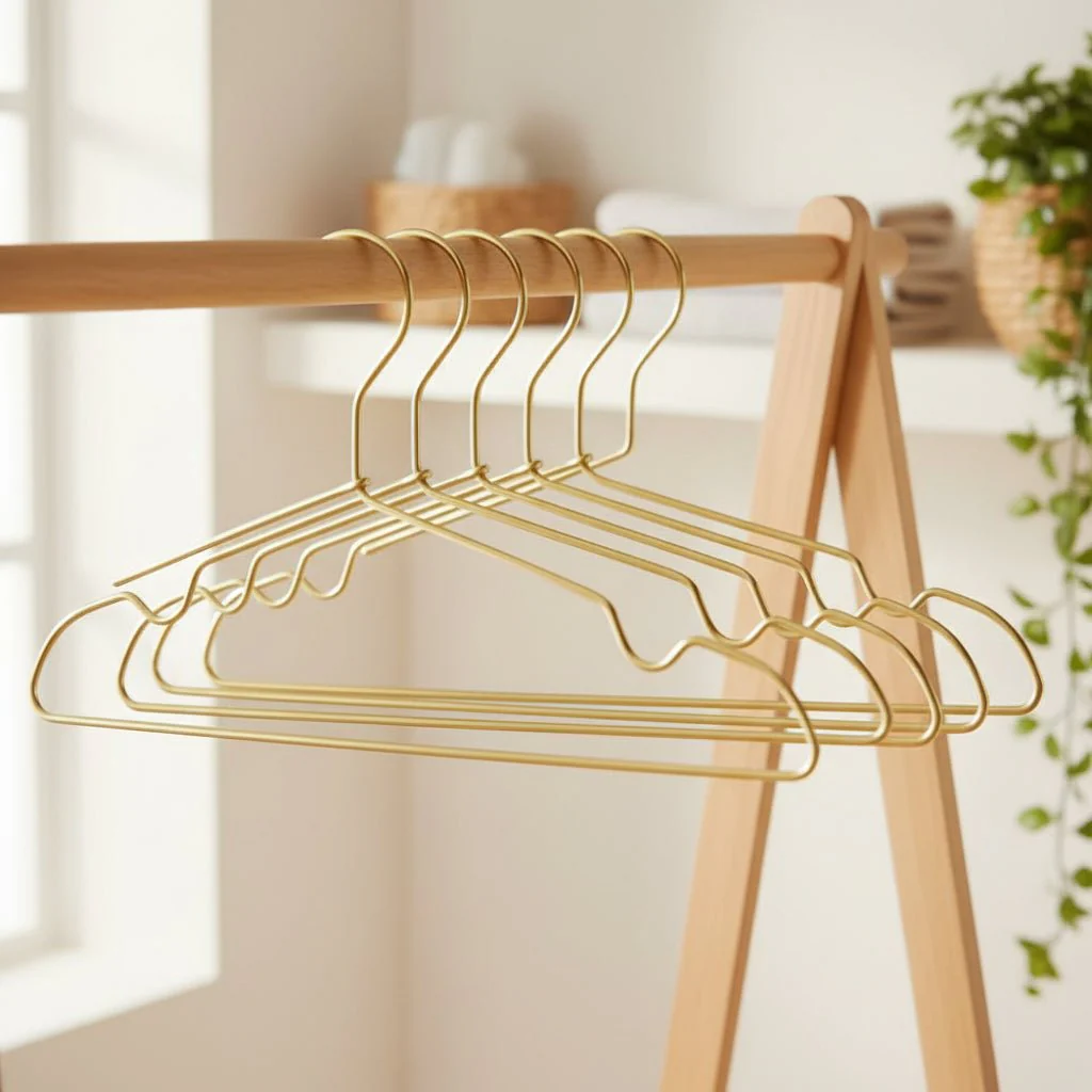METALSLIM – Slim aluminum clothes hangers for space-saving order - Image 3