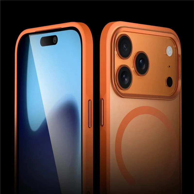 METAMAG – Shockproof matte case with metallic lens rim design - Image 2